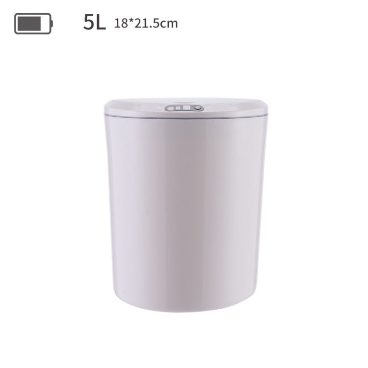 EXPED SMART Desktop Smart Induction Electric Storage Box Car Office Trash Can, Specification: 5L Battery Version (Khaki) Secondary image