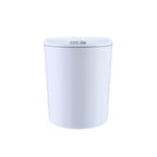 EXPED SMART Desktop Smart Induction Electric Storage Box Car Office Trash Can, Specification: 5L Battery Version (White) - British D'sire