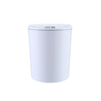 EXPED SMART Desktop Smart Induction Electric Storage Box Car Office Trash Can, Specification: 5L USB Charging (White) - British D'sire