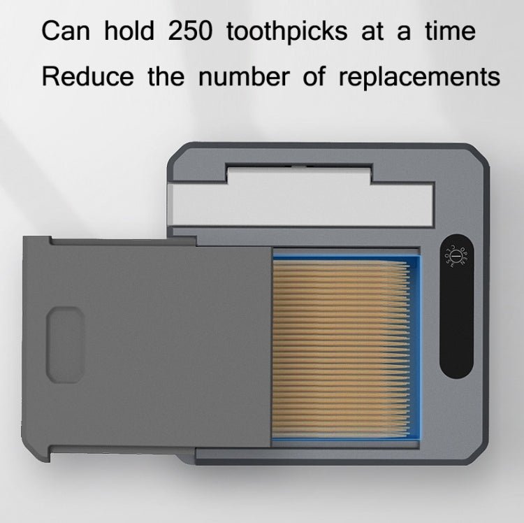 EXPED SMART Intelligent Induction Automatic Toothpick Box Household Restaurant Electric Toothpick Holder, Specification: USB Charge Version - British D'sire