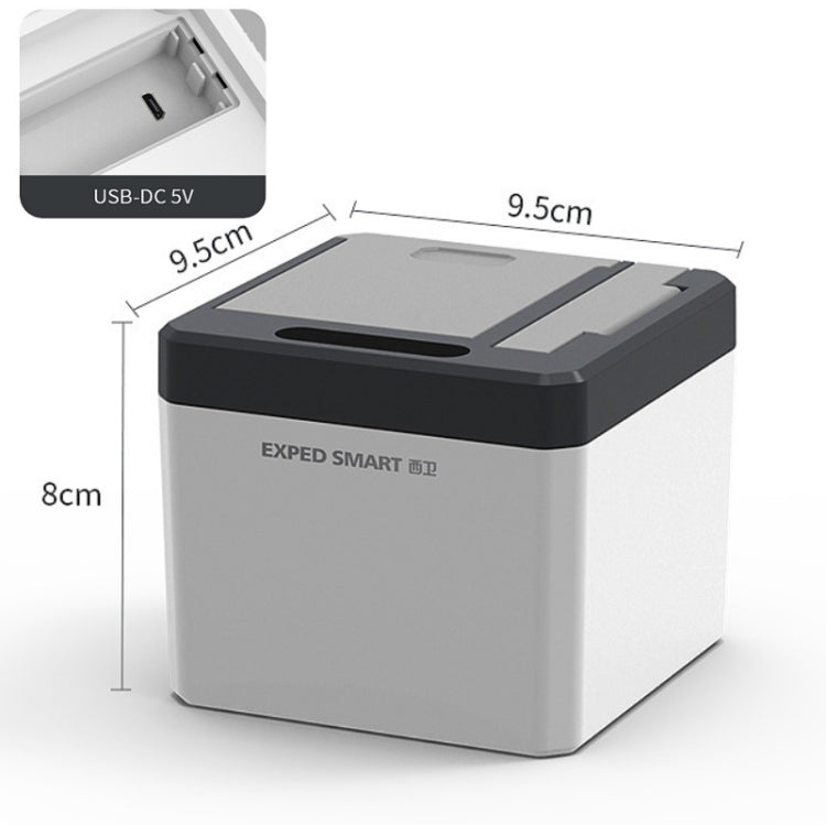 EXPED SMART Intelligent Induction Automatic Toothpick Box Household Restaurant Electric Toothpick Holder, Specification: USB Charge Version - British D'sire