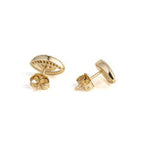 Exquisite Tiny Eye Stud Earrings by Del Corso - Crafted in 925 Sterling Silver and Gold Plated, lightweight design for everyday wear, ideal for women seeking elegance, hypoallergenic materials, offering durability and timeless style. - Earrings - British D'sire