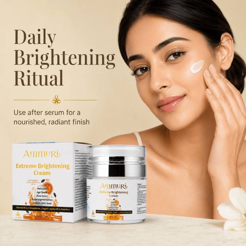 Extreme Whitening Cream For Dark Spots Blemishes Bikini Under Arms Skin Brightening Treatment - Vitamin C Cream - British D'sire