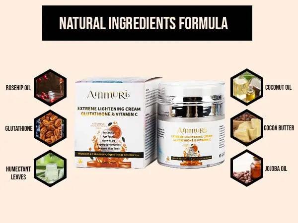 Extreme Whitening Cream For Dark Spots Blemishes Bikini Under Arms Skin Brightening Treatment - Vitamin C Cream - British D'sire