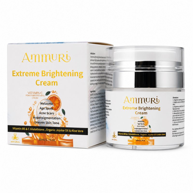 Extreme Whitening Cream For Dark Spots Blemishes Bikini Under Arms Skin Brightening Treatment - Vitamin C Cream - British D'sire