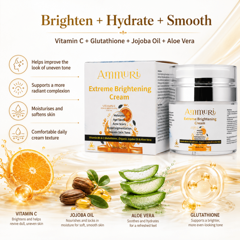 Extreme Whitening Cream For Dark Spots Blemishes Bikini Under Arms Skin Brightening Treatment Secondary image