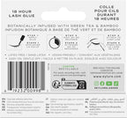 Eylure 18H Lash Glue Brush Applicator Latex Free Clear - False Eyelash Adhesive - British D'sire
