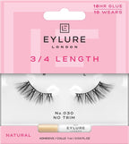 Eylure 3/4 Length No. 030 False Lashes - False Eyelashes - British D'sire