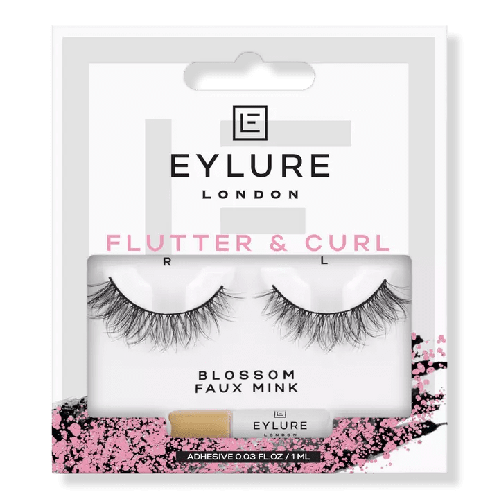 Eylure Blossom Faux Mink Flutter & Curl Eyelashes - False Eyelashes - British D'sire Main image