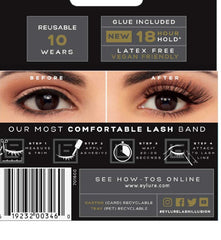 Eylure Lash Illusion Faux Mink Lashes No 305 - False Eyelashes - British D'sire