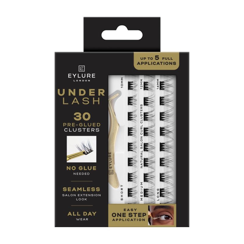 Eylure London Under Lash Pre-Glued Clusters - False Eyelashes - British D'sire Main image