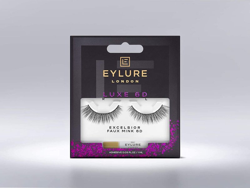 Eylure Luxe Faux Mink Lashes 6D Excelsior - False Eyelashes - British D'sire
