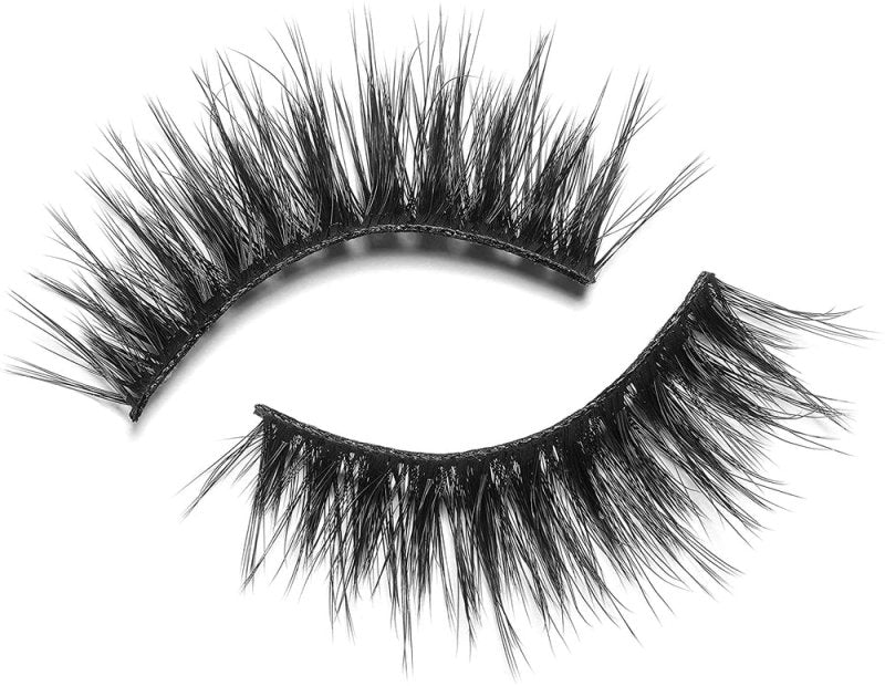 Eylure Luxe Velvet Noir Lashes with Matte Black Fibres - Eclipse Secondary image
