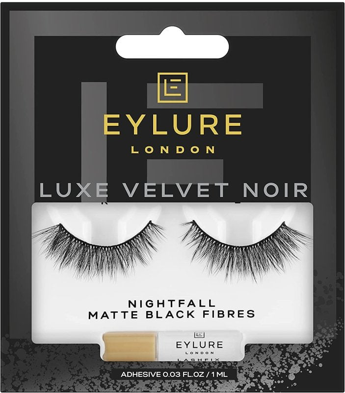 Eylure Luxe Velvet Noir Nightfall Lashes - False Eyelashes - British D'sire