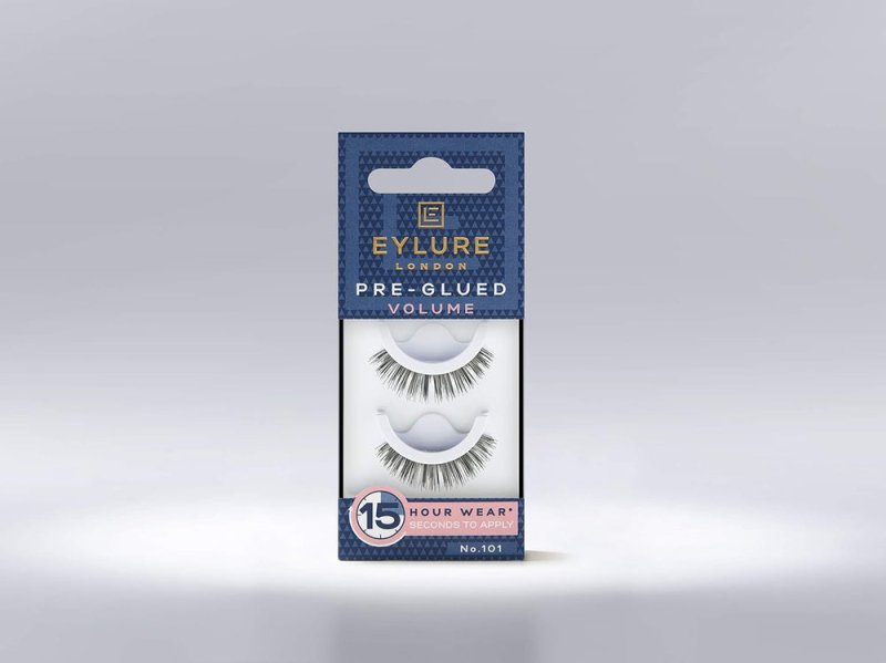 Eylure Volume 101 Pre-Glued False Lashes - False Eyelashes - British D'sire