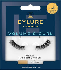 Eylure Volume & Curl 3.4 Length No.125 - False Eyelashes - British D'sire