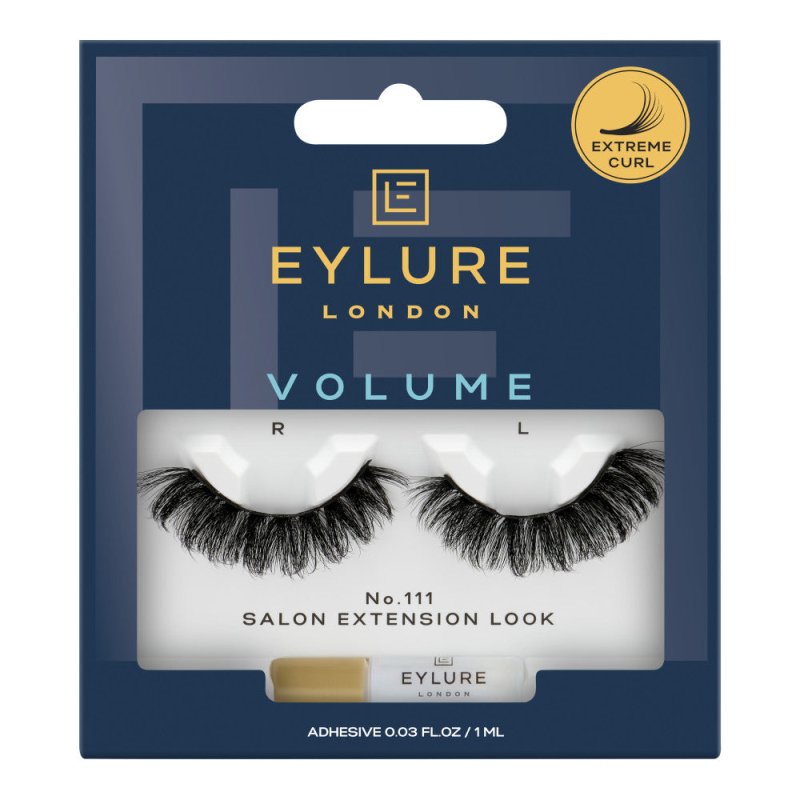 Eylure Volume & Curl False Eyelashes - Salon Look No. 111 - False Eyelashes - British D'sire Main image