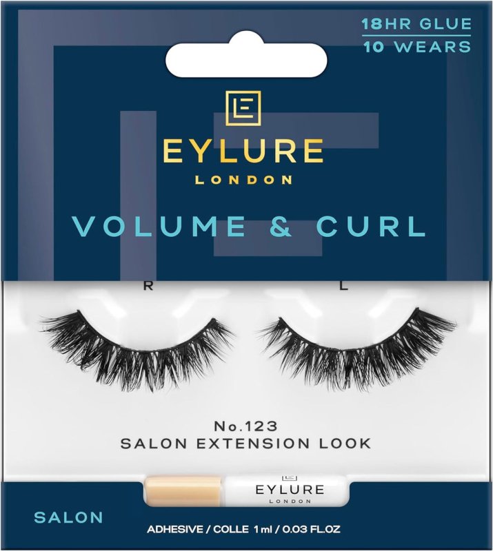 Eylure Volume No. 123 False Lashes - False Nails - British D'sire