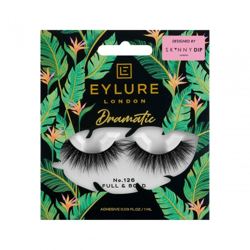Eylure x Skinnydip Dramatic Lashes - 126 Tropical - False Eyelashes - British D'sire Main image