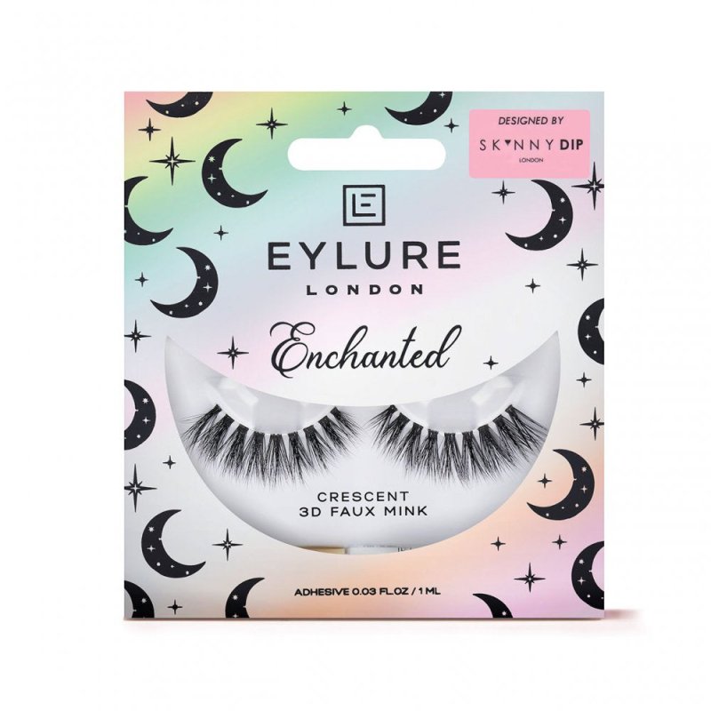 Eylure x Skinnydip Faux Mink 3D Lashes Enchanted Crescent - False Eyelashes - British D'sire Main image