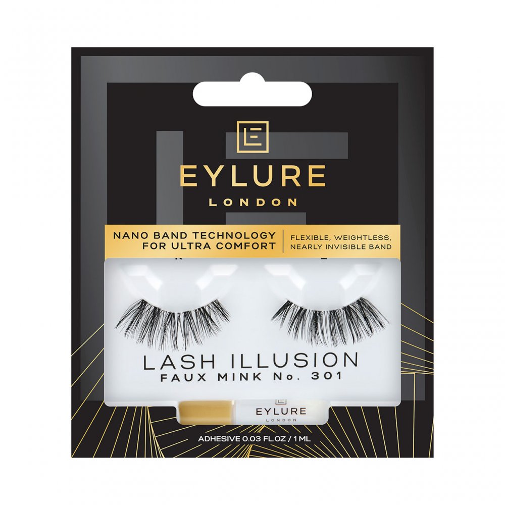Eylure Lash Illusion Faux Mink Lashes No 301 Main image
