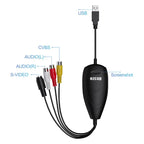 Ezcap 172 USB 2.0 Audio Video Grabber Capture Card Support Windows System - British D'sire