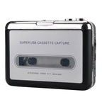 Ezcap 218 USB USB Cassette Capture Tape to MP3 Converter Cassette Recorder Player - British D'sire
