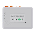 EZCAP 218SP Clear Stereo Walkman Cassette Player Portable Cassette Tape to MP3 Converter - British D'sire
