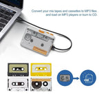 EZCAP 218SP Clear Stereo Walkman Cassette Player Portable Cassette Tape to MP3 Converter - British D'sire