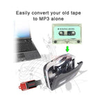 Ezcap 230 Cassette Tape to MP3 Converter Capture Audio Music Player(White) - British D'sire