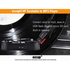 Ezcap 613P Mini Vinyl Record Player with Turntable to MP3 Converter - British D'sire