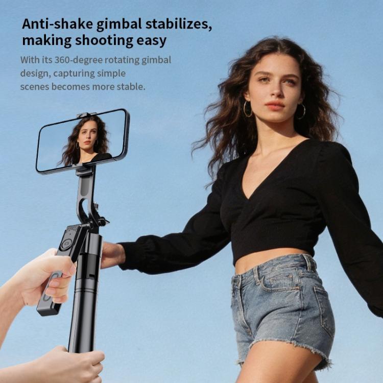 F01 For Live Streaming AI Smart Face Tracking Gimbal Selfie Stick 192cm Telescopic Tripod Stand - Gimbal - British D'sire