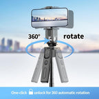 F01 For Live Streaming AI Smart Face Tracking Gimbal Selfie Stick 192cm Telescopic Tripod Stand - Gimbal - British D'sire