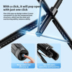 F01 For Live Streaming AI Smart Face Tracking Gimbal Selfie Stick 192cm Telescopic Tripod Stand - Gimbal - British D'sire