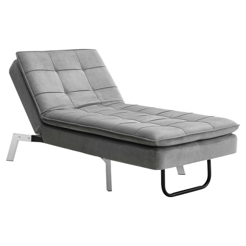 Fabric Upholstered Chaise Lounge - chaise lounge - British D'sire