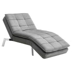 Fabric Upholstered Chaise Lounge - chaise lounge - British D'sire