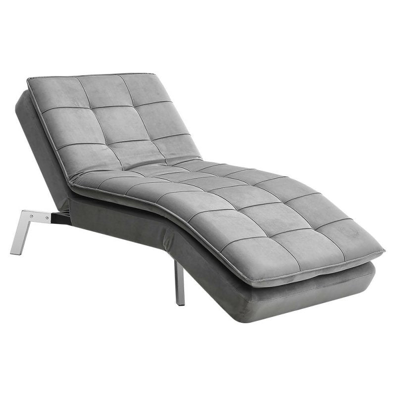 Fabric Upholstered Chaise Lounge - chaise lounge - British D'sire