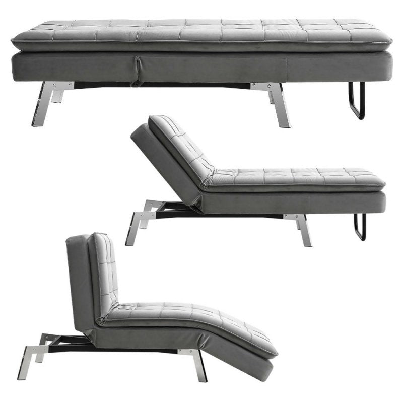 Fabric Upholstered Chaise Lounge - chaise lounge - British D'sire