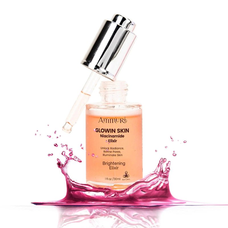 Face Lightening Glowin Skin Niacinamide Serum Elixir Youthful Radiance Advanced 4-in-1 - Brightening Serum - British D'sire Main image