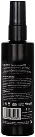 Face Self Tanning Water Aloe Vera 150ml - Self Tan Face Mist, Face Tan, Vegan, DHA Natural Tanning Active no biscuit smell, Tropical smelling - British D'sire