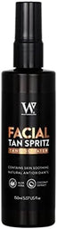 Face Self Tanning Water Aloe Vera 150ml - Self Tan Face Mist, Face Tan, Vegan, DHA Natural Tanning Active no biscuit smell, Tropical smelling - British D'sire