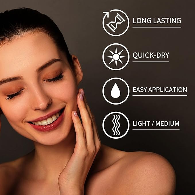 Face Tanning Drops, 30ML Self Tanning Drops For Face, Natural Face Tanner Drops, Create Bronzed Skin, Tanning Drops to Add to Moisturiser, Gradual Face Tanner Drops, for All Skin Types (2PCS) Secondary image