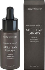 Facial Self Tanner by Löwengrip – Gradual Self Tanning Drops For Face, Mix in Your Moisturizer, Bronzer Drops – 30 ml - British D'sire
