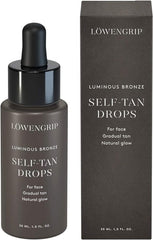 Facial Self Tanner by Löwengrip – Gradual Self Tanning Drops For Face, Mix in Your Moisturizer, Bronzer Drops – 30 ml - British D'sire
