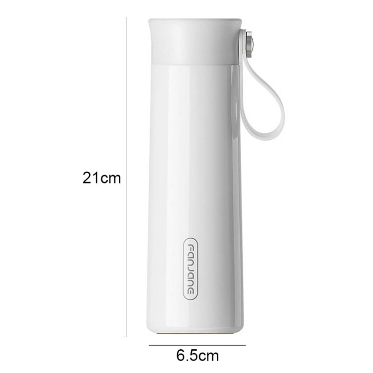 FANJANE Reminder Drinking Smart Thermos Cup(White) Secondary image