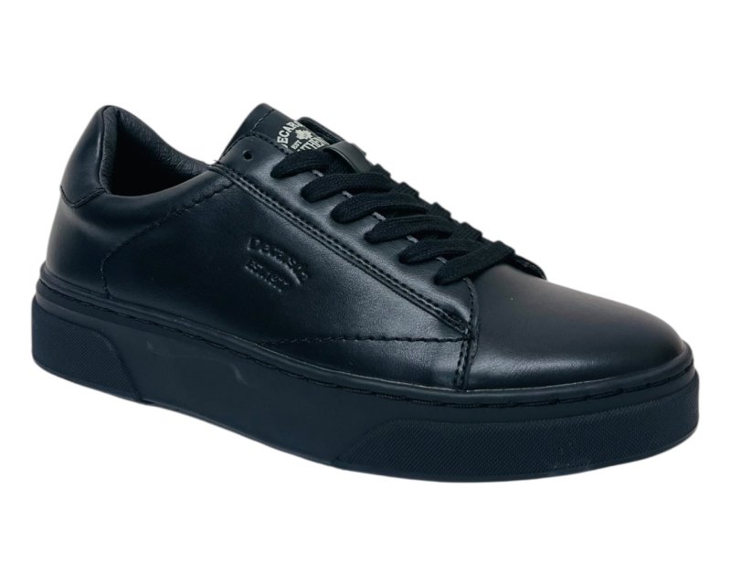 Faux Leather Casual Lace Up Trainers - Trainers - British D'sire