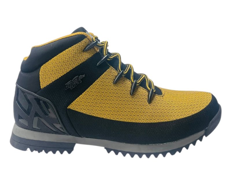 Faux Leather Lace Up Hiking Boots - Boots - British D'sire