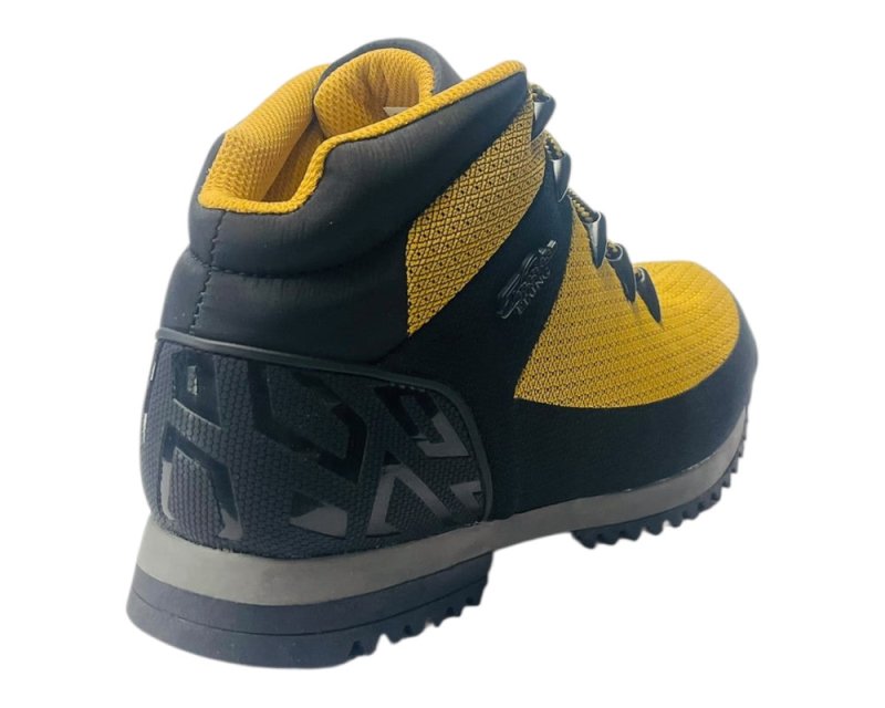 Faux Leather Lace Up Hiking Boots - Boots - British D'sire