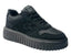 Faux Leather Platform Lace Up Trainers - Trainers - British D'sire