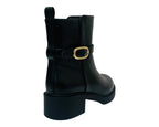 Faux Leather Zip Smart Ankle Boots - Boots - British D'sire